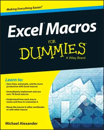 Cover of Excel Macros for Dummies