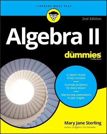 Cover of Algebra II for Dummies 2