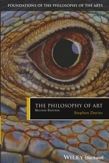 Cover of The Philosophy of Art