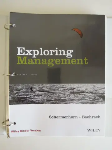 Cover of Exploring Management