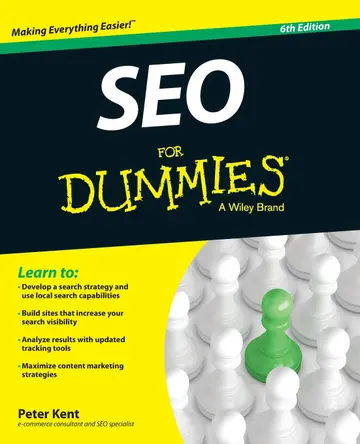 Cover of Search Engine Optimization for Dummies