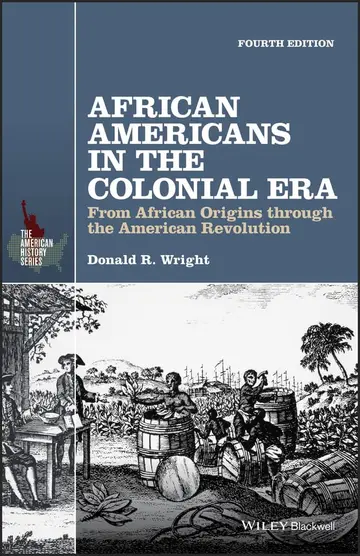 Cover of African Americans in the Colonial Era