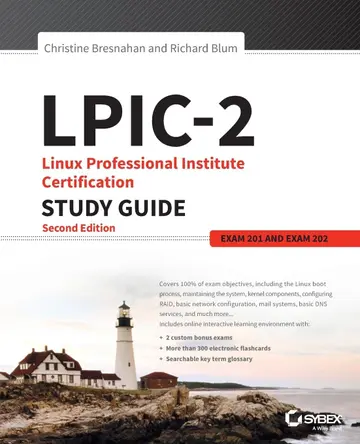 Cover of LPIC-2- Linux Professional Institute Certification Study Guide, 2e