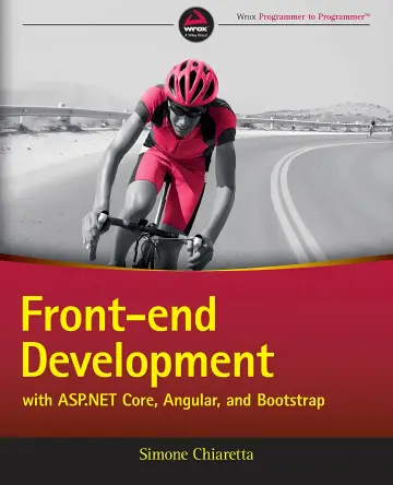Cover of Front-end Development with ASP.NET Core, Angular, and Bootstrap