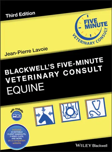 Cover of Blackwell's Five-Minute Veterinary Consult