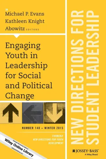 Cover of Engaging Youth in Leadership for Social and Political Change
