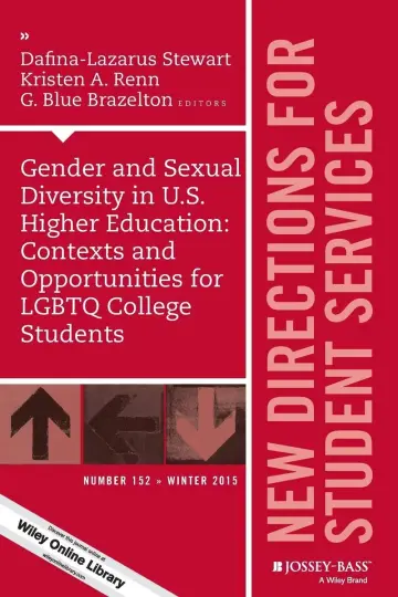 Cover of Gender and Sexual Diversity in U.S. Higher Education 2015