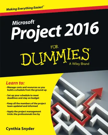 Cover of Project 2016 for Dummies
