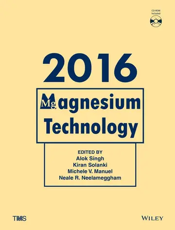 Cover of Magnesium Technology 2016