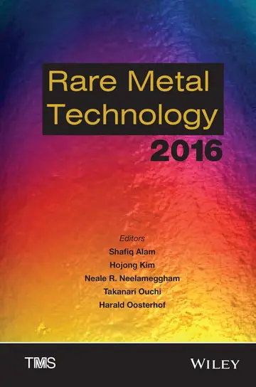 Cover of Rare Metal Technology 2016