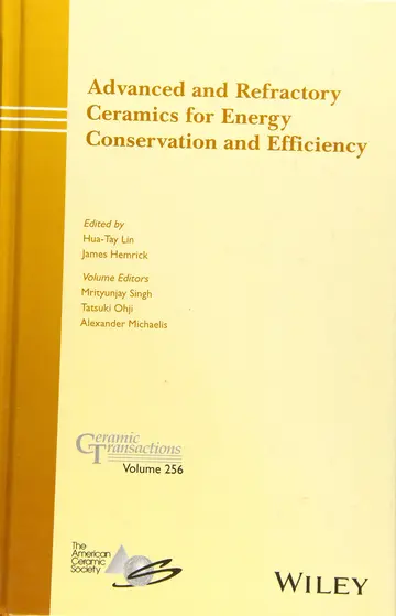 Cover of Advanced and Refractory Ceramics for Energy Conservation and Efficiency