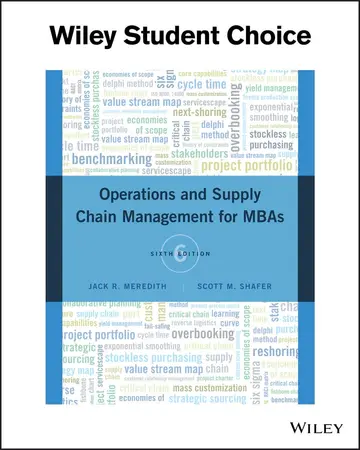 Cover of Operations and Supply Chain Management for MBAs