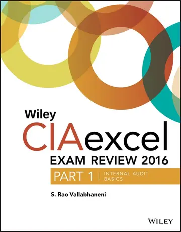 Cover of Wiley CIAexcel Exam Review 2016