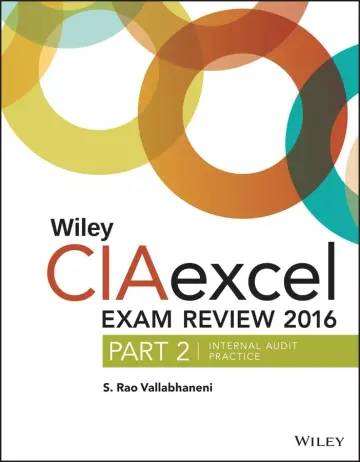 Cover of Wiley CIAexcel Exam Review 2016