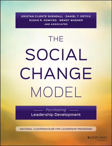 Cover of The Social Change Model Facilitating Leadership Development