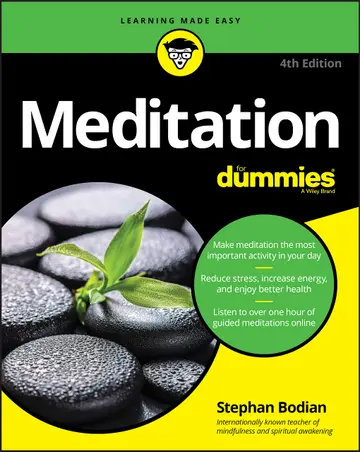Cover of Meditation for Dummies 4e (For Dummies (Religion & Spirituality))