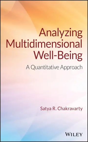 Cover of Analyzing Multidimensional Well-Being