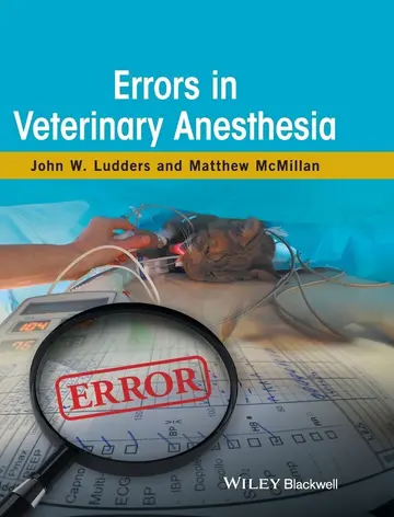 Cover of Errors in Veterinary Anesthesia