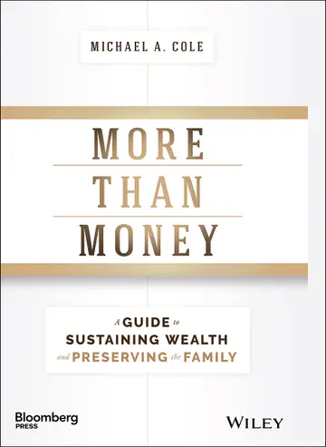 Cover of More Than Money