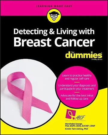 Cover of Detecting and Living with Breast Cancer for Dummies