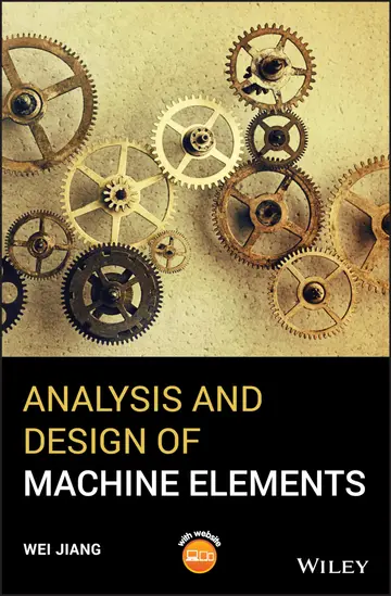 Cover of Analysis and Design of Machine Elements