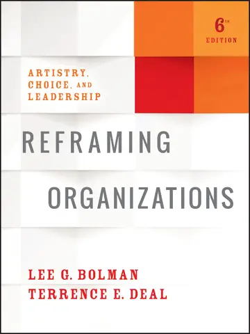 Cover of Reframing Organizations