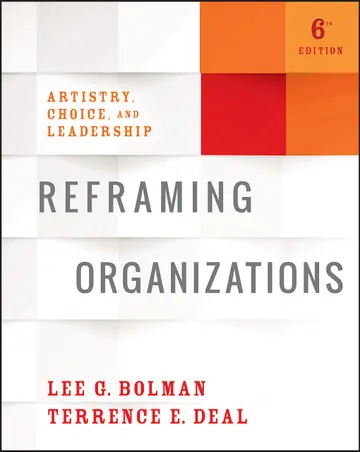 Cover of Reframing Organizations