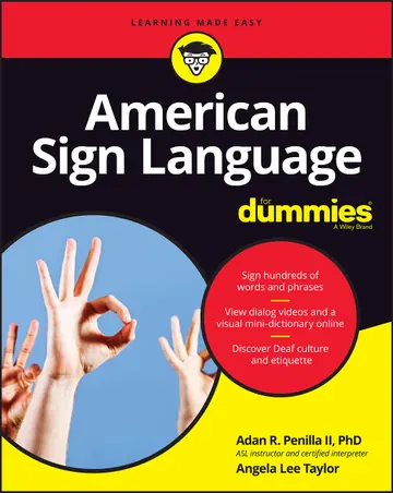 Cover of American Sign Language for Dummies + Videos Online
