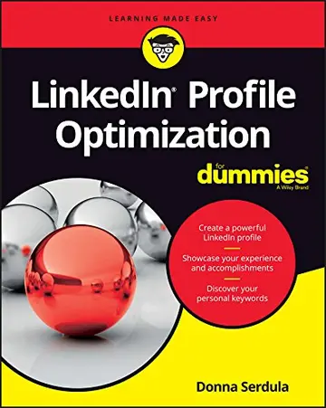 Cover of LinkedIn Profile Optimization for Dummies