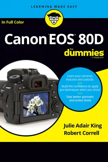 Cover of Canon EOS 80D for Dummies