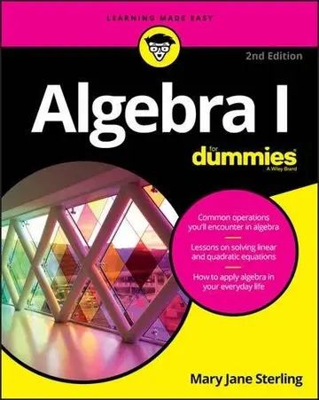 Cover of Algebra I for Dummies