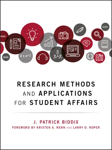 Cover of Research Methods and Applications for Student Affairs
