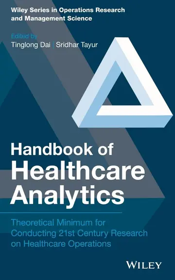 Cover of Handbook of Healthcare Analytics