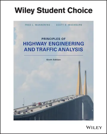 Cover of Principles of Highway Engineering and Traffic Analysis