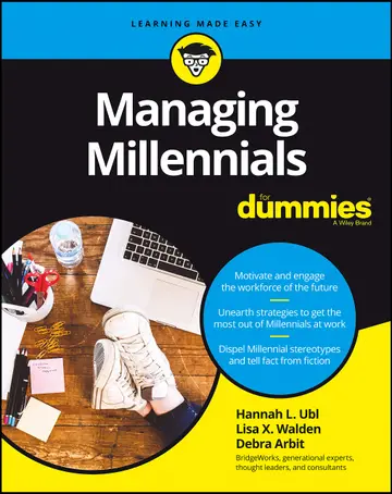 Cover of Managing Millennials for Dummies