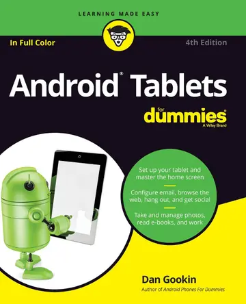 Cover of Android Tablets for Dummies