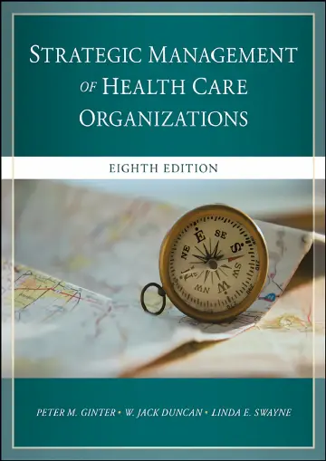 Cover of Strategic Management of Health Care Organizations, Eighth Edition