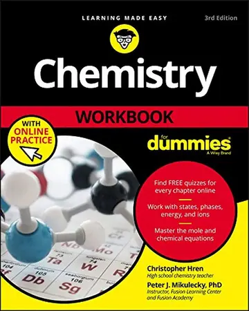 Cover of Chemistry Workbk for Dummies