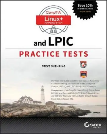 Cover of CompTIA Linux+ and LPIC Practice Tests