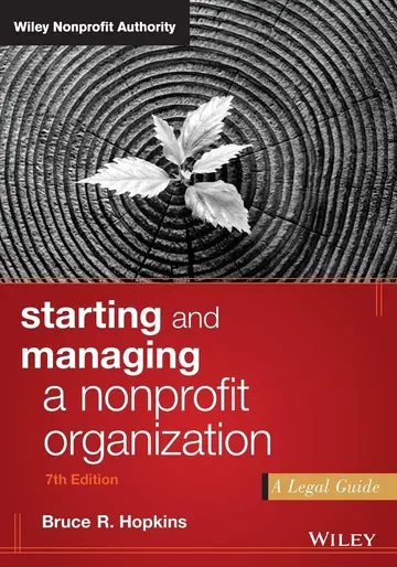Cover of Starting and Managing a Nonprofit Organization