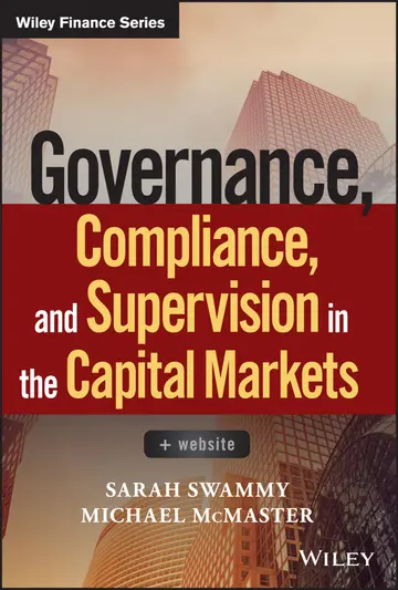 Cover of Governance, Compliance and Supervision in the Capital Markets, + Website