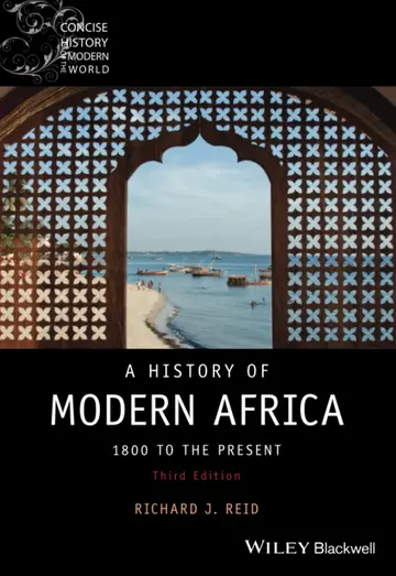 Cover of A History of Modern Africa