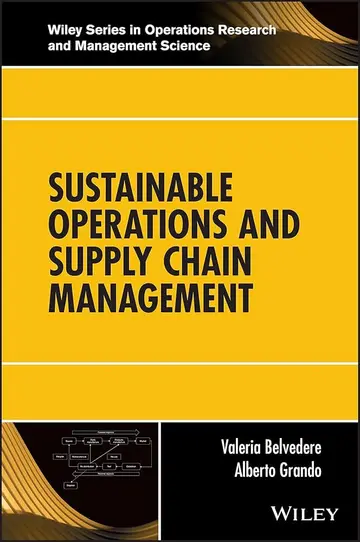 Cover of Sustainable Operations and Supply Chain Management