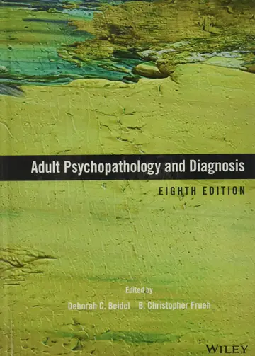 Cover of Adult Psychopathology and Diagnosis