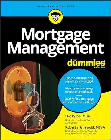 Cover of Mortgage Management for Dummies