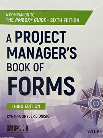 Cover of A Project Manager's Book of Forms