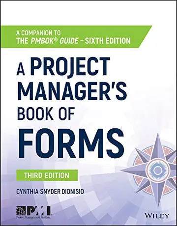 Cover of A Project Manager's Book of Forms