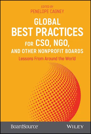 Cover of Global Best Practices for CSO, NGO, and Other Nonprofit Boards