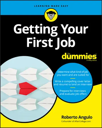 Cover of Getting Your First Job for Dummies