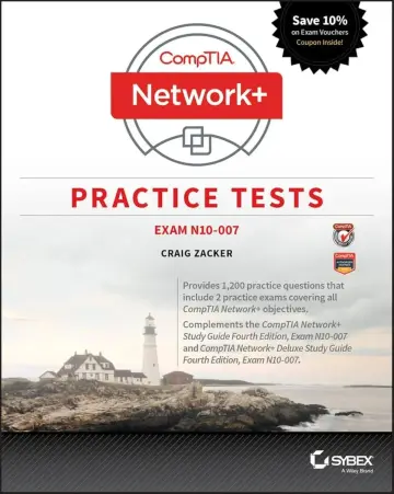 Cover of Comptia Network+ Practice Tests